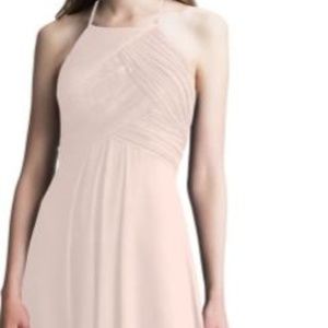 Halter Chiffon A-Line Gown